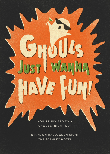 GNO - Halloween Invitation by Paperless Post