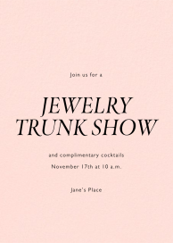 Meringue - Shopping Event Invitation by Paperless Post