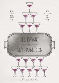 The Celebration Tower - Save the Date by Paperless Post