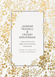 Richmond Park (Invitation) by Oscar de la Renta