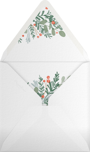 Whiskey Santa - Paperless Post Envelope