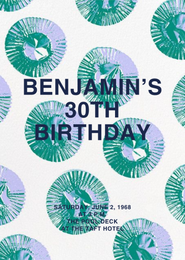 Cupcake Foils - '90s Theme Party Invitation by Paperless Post