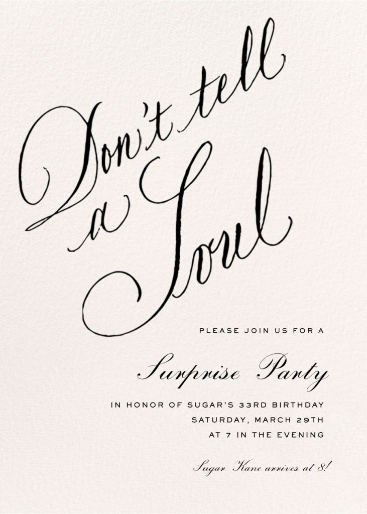 Inkling Invitation