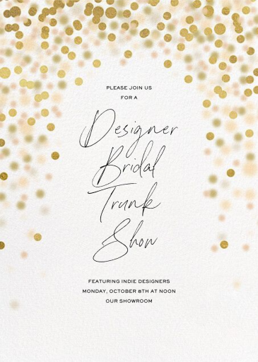 Sparkle Lights - Shopping Event Invitation by Paperless Post