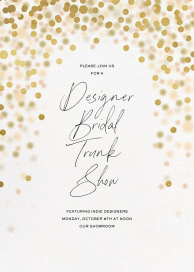 Sparkle Lights - Shopping Event Invitation by Paperless Post