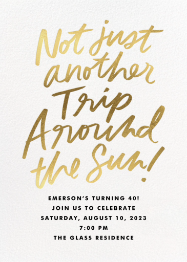 Big Trip - Invitation by Cheree Berry Paper & Design
