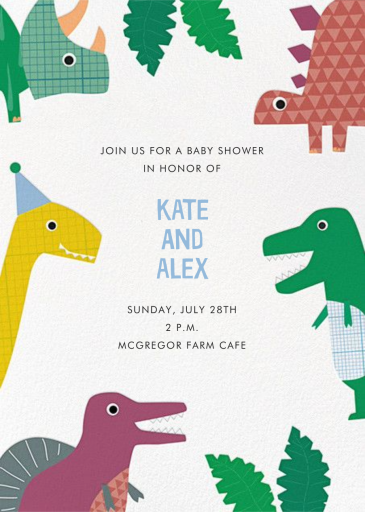 Jurassic Five by Meri Meri