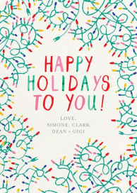 Light It Up - Christmas Card by Mr. Boddington's Studio