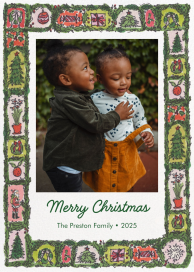 Bountiful Garland (Paige Spearin) - Holiday Card by Dogwood Hill