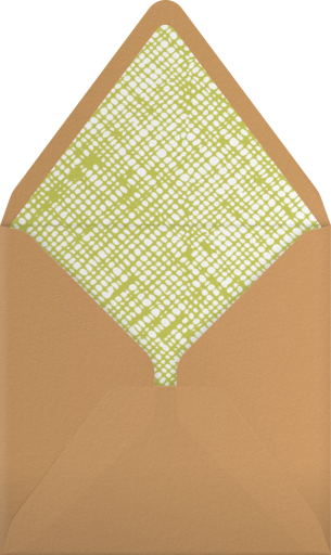 Modern Fox - Petit Collage Envelope