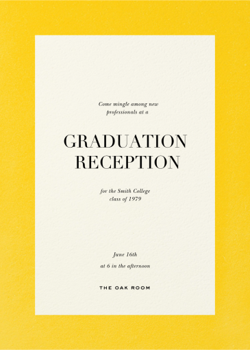 A La Mode - Graduation Party Invitation by Paperless Post