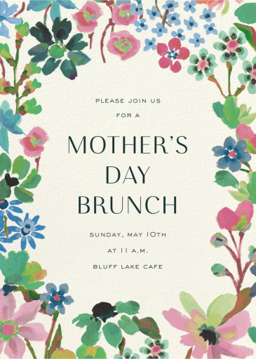 Showered in Florals - Mother's Day Invitation by Liberty