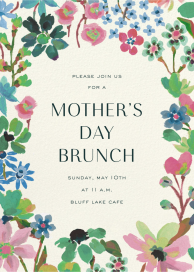 Showered in Florals - Mother's Day Invitation by Liberty
