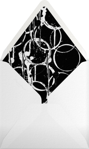 Metallic Circles Watermark - Kelly Wearstler Envelope