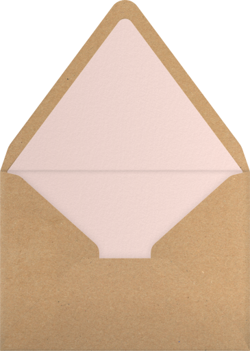 Mini Monarch - Party of One Envelope