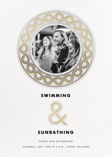 Tesserae Photo - Summer Party Invitation by Paperless Post