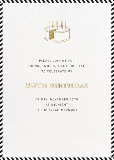 Stripe Border - Invitation by Paperless Post