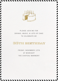 Stripe Border by Paperless Post