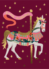 Carousel Birthday - Birthday Card by Rifle Paper Co.
