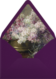 Embossed Lavender - Inquisited Envelope