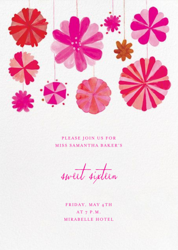 Blow Up the Balloons - Invitation by Mr. Boddington's Studio