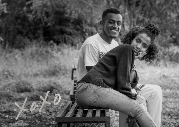 With Hugs and Kisses (Double-Sided) - Anniversary Invitation by Linda and Harriett