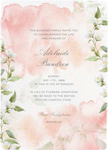 Watercolor Florals by Sketch Design Studio