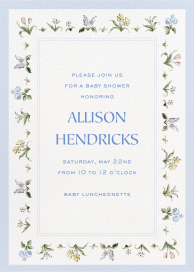 Dainty Florals (Riley Sheehey) - Baby Shower Invitation by Dogwood Hill