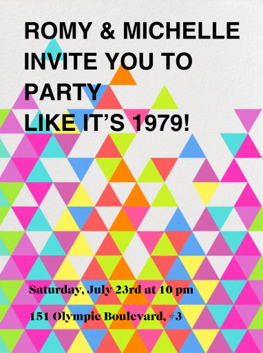 Kaleidoscope - Summer Party Invitation by Paperless Post