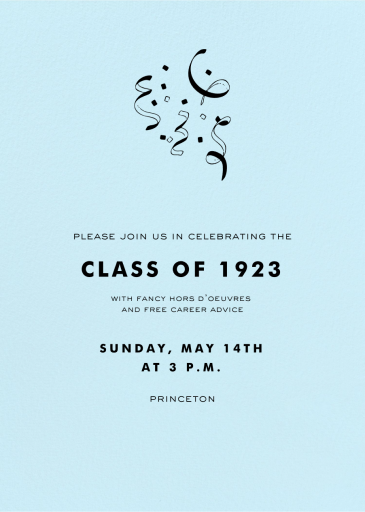 Glacier - Graduation Party Invitation by Paperless Post