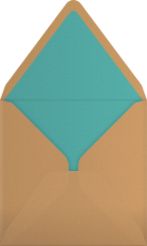 Modern Elephant - Petit Collage Envelope