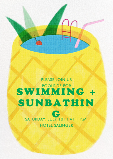 The Big Pineapple - Invitation by Paperless Post