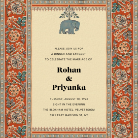 Naima - Wedding Invitation by Anita Dongre