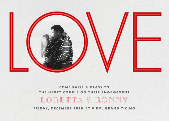 Tunnel of Love - Invitation by Paperless Post