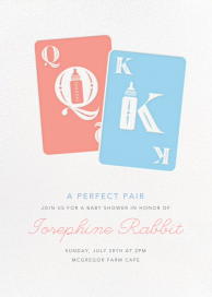 Royal Pair - Baby Shower Invitation by Paperless Post