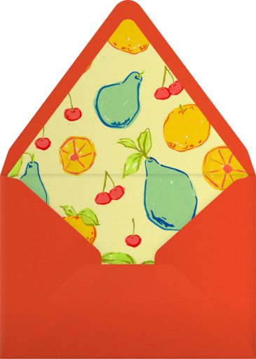 Raining Fruit - Iris + Marie Envelope