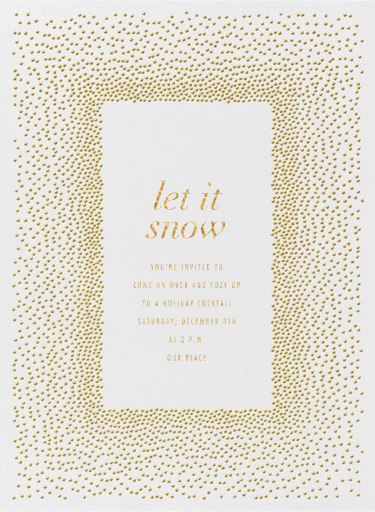 Jubilee I - Holiday Party Invitation by Kelly Wearstler