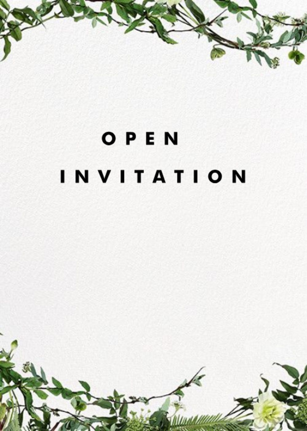 Event Invitation