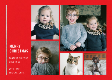 Carreaux - Christmas Card by Paperless Post