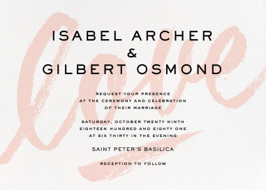 Joie de Vivre - Wedding Invitation by Paperless Post