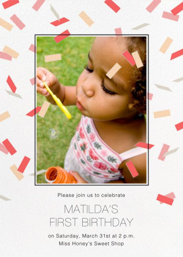 Parade Day - First Birthday Invitation by Paperless Post