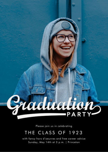 Pennant Party (Photo) - Celebration Invitation by Paperless Post