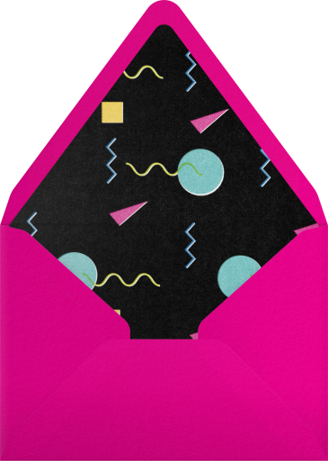 Groovy Party - Paperless Post Envelope