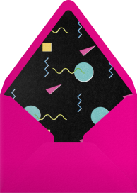 Groovy Party - Paperless Post Envelope