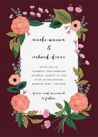 September Herbarium - Wedding Invitation by Rifle Paper Co.