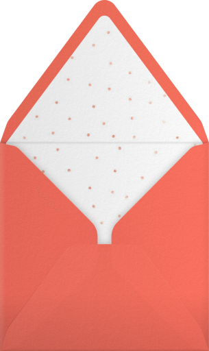 A Peachy New Year - Paperless Post Envelope