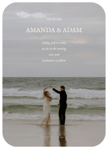 Photo Beachside Save the Date