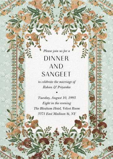 Aditri - Indian Wedding Invitation by Anita Dongre