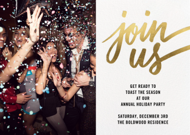 Horizontal Split Photo - Save the Date by Paperless Post