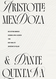 Embossed Paper - Save the Date by Paperless Post